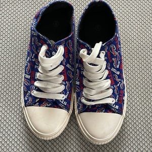 Womens Buffalo Bills Converse style shoes- size 9
